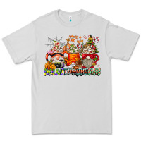 Dove Grey Hallothanksmas Gnome Coffee Cups Premium Tee - CowhideDigitalArt
