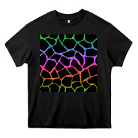 Black giraffe glitter seamless pattern Heavy Core Tee - BundleAndBundleShop