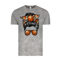 Cloud Rock basketball mom Vintage Tee - RacoonDesign