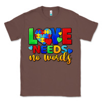 Chestnut love needs no words Classic Tee - FaDigitalArtStudio
