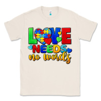 Natural love needs no words Classic Tee - FaDigitalArtStudio