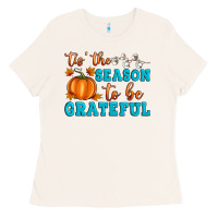 Bone Tis' the Season To Be Grateful Ladies Tee - Artiststas