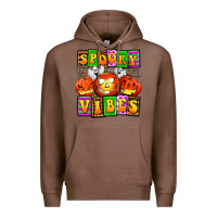 Chestnut spooky vibes Premium Hoodie - AdoDesignShop