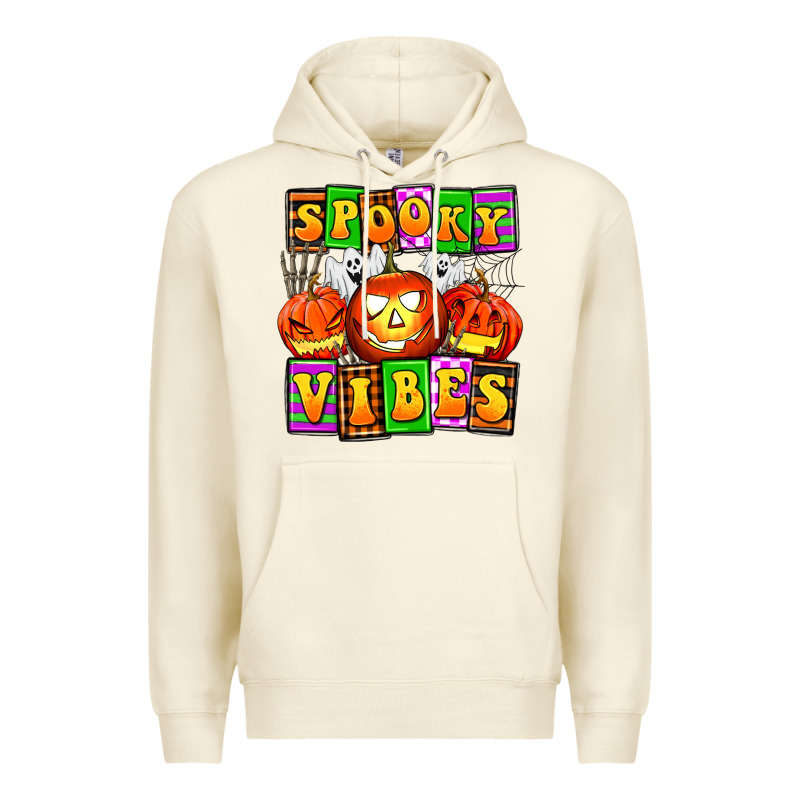 Spooky Vibes Premium Hoodie by AdoDesignShop | Teevron