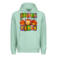 Seafoam spooky vibes Premium Hoodie - AdoDesignShop
