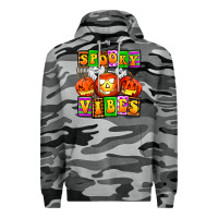 Slate Camo spooky vibes Premium Hoodie - AdoDesignShop