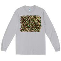 Moon Dust leopard with green glitter Long Sleeve Tee - Artiststas
