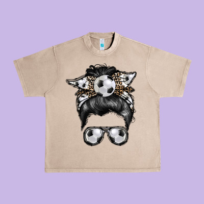 Soccer Mom Urban Heavy Tee Designed By Racoondesign