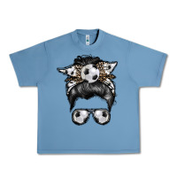 Pebble Blue soccer mom Urban Heavy Tee - RacoonDesign