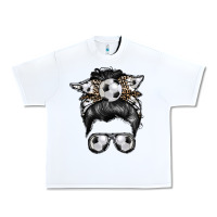 White soccer mom Urban Heavy Tee - RacoonDesign