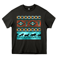 Asphalt native american aztec seamless pattern Heavy Core Tee - BundleAndBundleShop