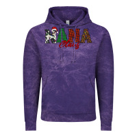 Cloud Purple nana claus Vintage Hoodie - BarkalooDesign