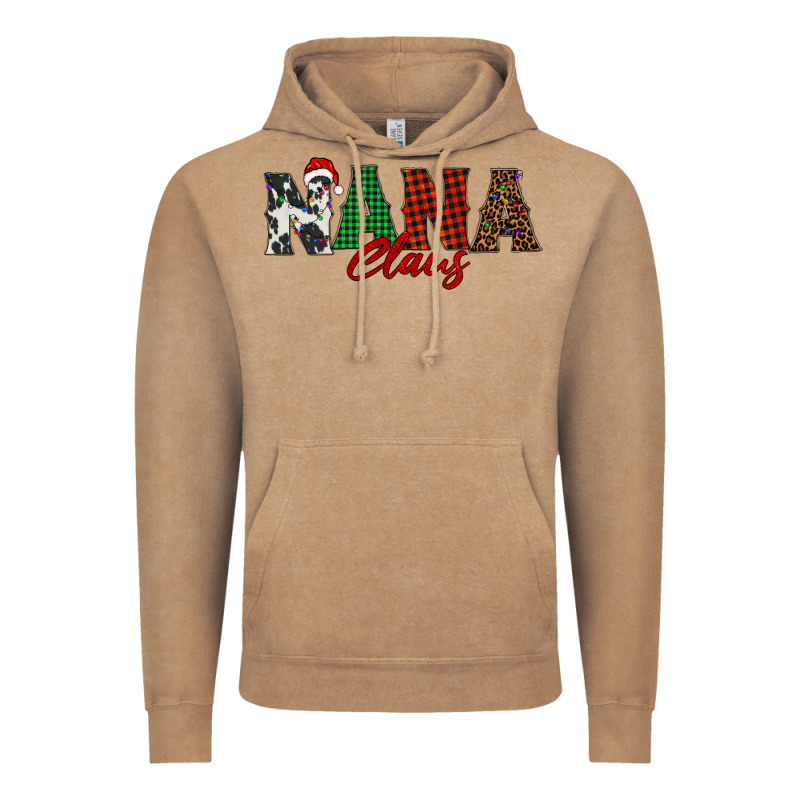 Nana Claus Vintage Hoodie by BarkalooDesign | Teevron