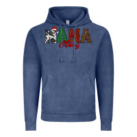 Vintage Denim nana claus Vintage Hoodie - BarkalooDesign
