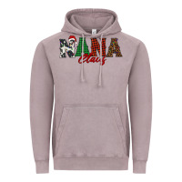 Vintage Zinc nana claus Vintage Hoodie - BarkalooDesign