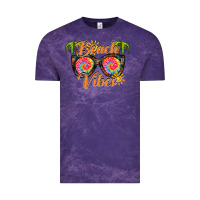 Cloud Purple beach vibes Vintage Tee - RacoonDesign