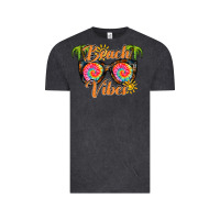 Vintage Black beach vibes Vintage Tee - RacoonDesign