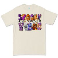 Bone Spooky Vibes Premium Tee - CowhideDigitalArt