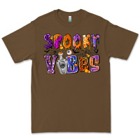 Cacao Spooky Vibes Premium Tee - CowhideDigitalArt