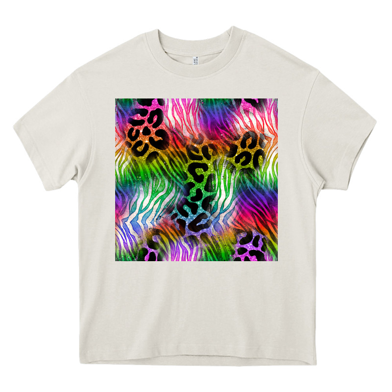 Neon Safari Seamless Pattern 2 Heavy Core Tee by BundleAndBundleShop | Teevron