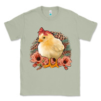 Matcha Chick With Flowers Feopard Classic Tee - Jasminsmagicworld