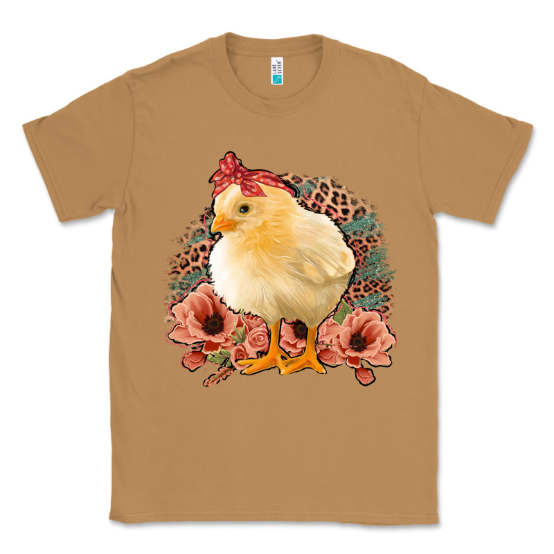 Chick With Flowers Feopard Classic Tee by Jasminsmagicworld | Teevron