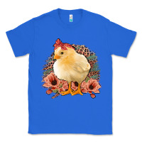 True Royal Chick With Flowers Feopard Classic Tee - Jasminsmagicworld