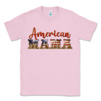 Bubblegum Pink american mama Classic Tee - BarkalooDesign