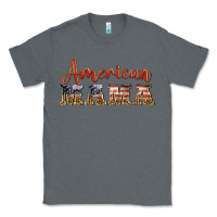 Charcoal Heather american mama Classic Tee - BarkalooDesign