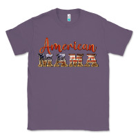 Lavender american mama Classic Tee - BarkalooDesign