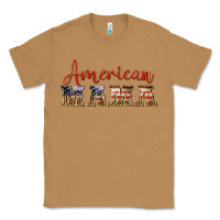 Toasted Coconut american mama Classic Tee - BarkalooDesign