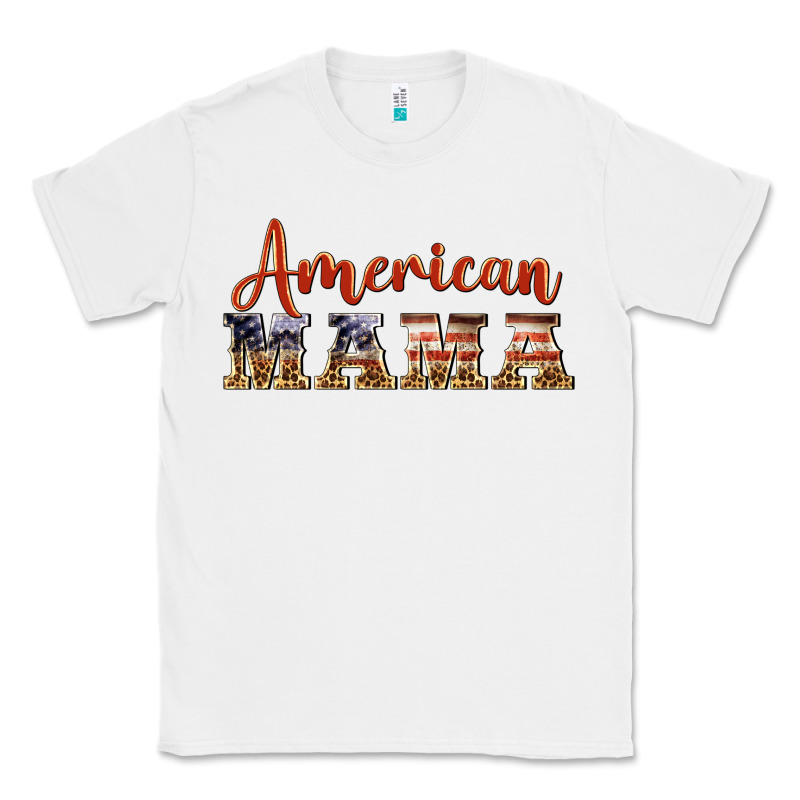 American Mama Classic Tee by BarkalooDesign | Teevron
