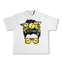 Lunar Rock softball mom Urban Heavy Tee - RacoonDesign