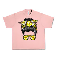 Salmon softball mom Urban Heavy Tee - RacoonDesign