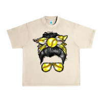 Sandshell softball mom Urban Heavy Tee - RacoonDesign