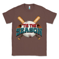 Chestnut 'tis the season baseball Classic Tee - FaDigitalArtStudio
