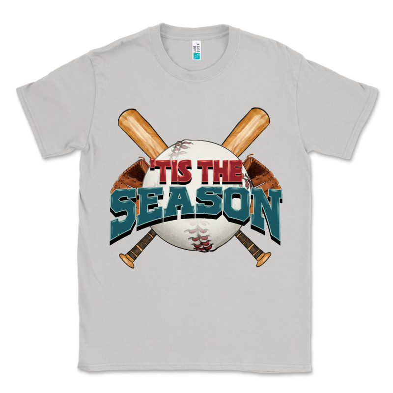 'tis The Season Baseball Classic Tee by FaDigitalArtStudio | Teevron