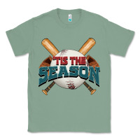 Sage 'tis the season baseball Classic Tee - FaDigitalArtStudio
