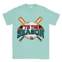 Seafoam 'tis the season baseball Classic Tee - FaDigitalArtStudio