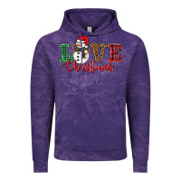 Cloud Purple love christmas snowman Vintage Hoodie - BarkalooDesign
