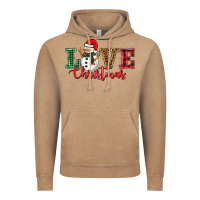 Vintage Coffee love christmas snowman Vintage Hoodie - BarkalooDesign