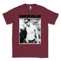 Burgundy johnny knoxville Classic Tee - DesigneFamous