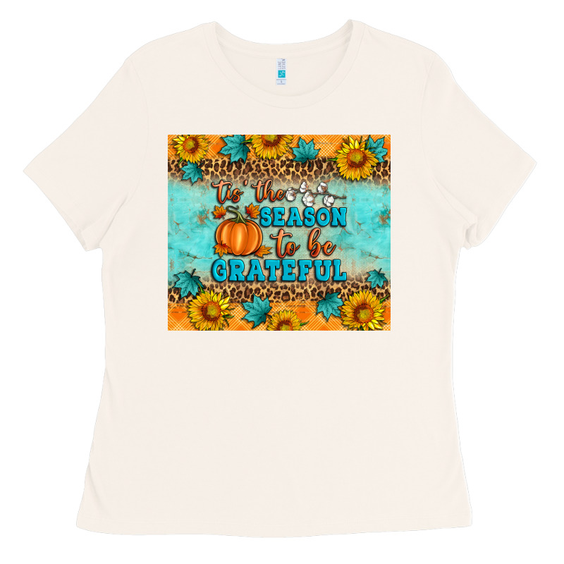 Tis' The Season To Be Grateful Ladies Tee by Artiststas | Teevron