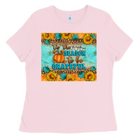 Bubblegum Pink Tis' The Season To Be Grateful Ladies Tee - Artiststas