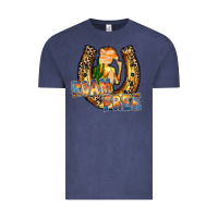 Vintage Denim cowgirl horseshoe Vintage Tee - RacoonDesign