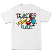 White Teacher Calus Premium Tee - CowhideDigitalArt
