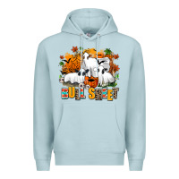Blue Mist bull sheet Premium Hoodie - AdoDesignShop