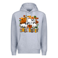 Heather Grey bull sheet Premium Hoodie - AdoDesignShop