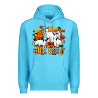 Ocean Blue bull sheet Premium Hoodie - AdoDesignShop