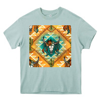 Arona native american aztec seamless pattern Heavy Core Tee - BundleAndBundleShop